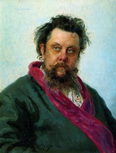 Composer Modest Mussorgsky