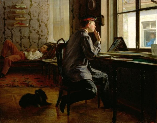 Preparing for Examinations, 1864