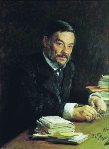 Portrait of Ivan Mikhaylovich Sechenov, Russian physiologist