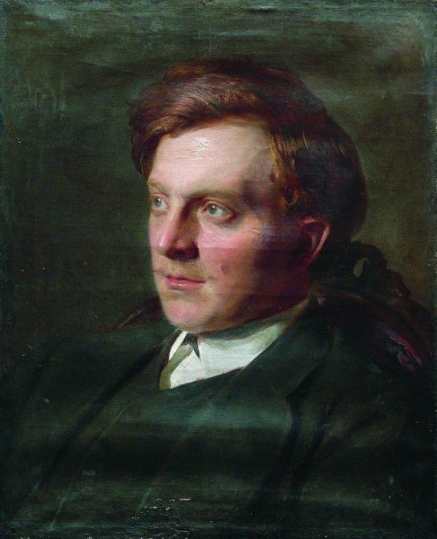 Portrait of Ivan Timofeevich Savenkov in his St. Petersburg university student years