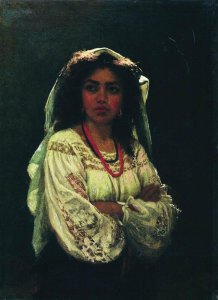 Portrait of an Italian woman