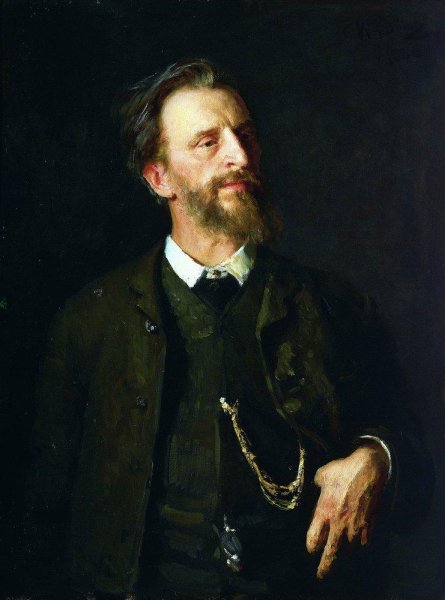 Portrait of painter Grigory Grigoryevich Myasoyedov