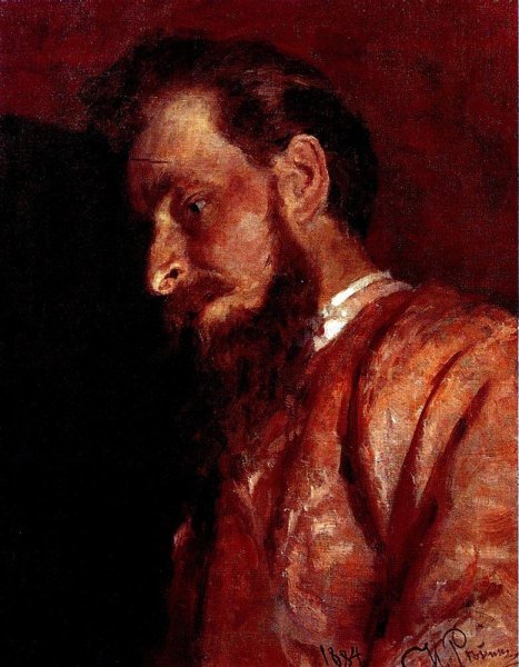 Portrait of painter Vladimir Karlovich Menk