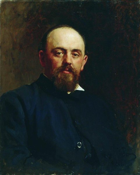 Portrait of railroad tycoon and patron of the arts Savva Ivanovich Mamontov 2