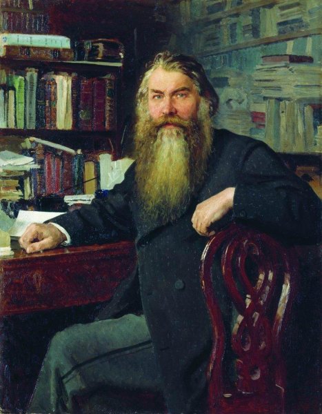 Portrait of the historian and archaeologist Ivan Egorovich Zabelin