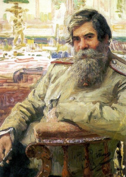 Portrait of the neurophysiologist and psychiatrist Vladimir Mikhailovich Bekhterev