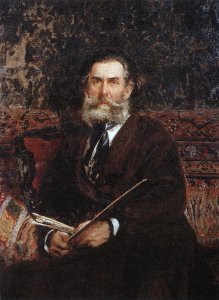 Portrait of the painter Alexey Petrovich Bogoliubov 2