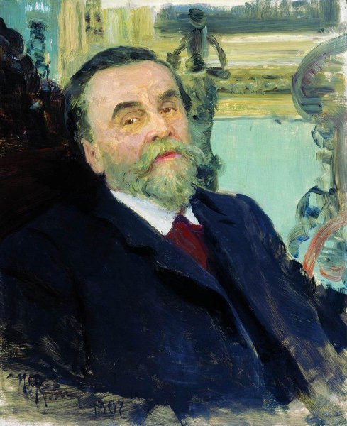 Portrait Of Ivan Zvetkov 1907