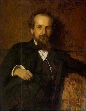 Portrait Of The Artist Pavel Tchistyakov 1878