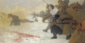 The Attack with the Red Cross Nurse