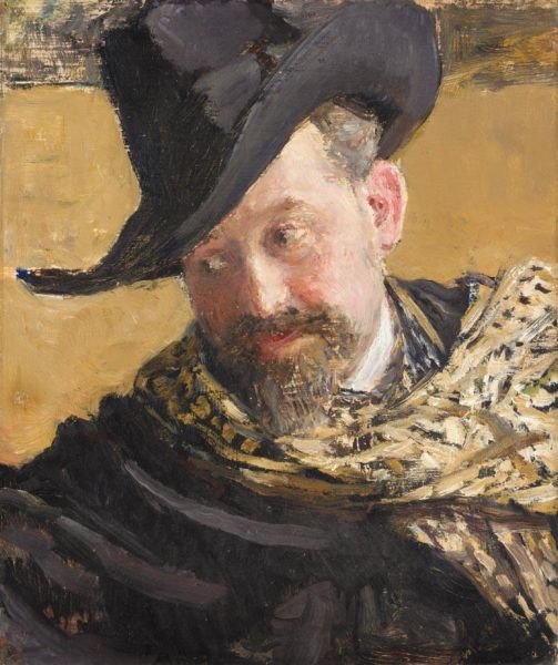 Portrait Of The Artist Vasily Levy