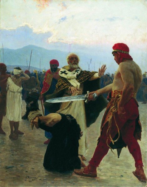 Nicholas of Myra eliminates the death of three innocent prisoners