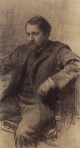 Portrait of the writer N.B. Nordman-Severova