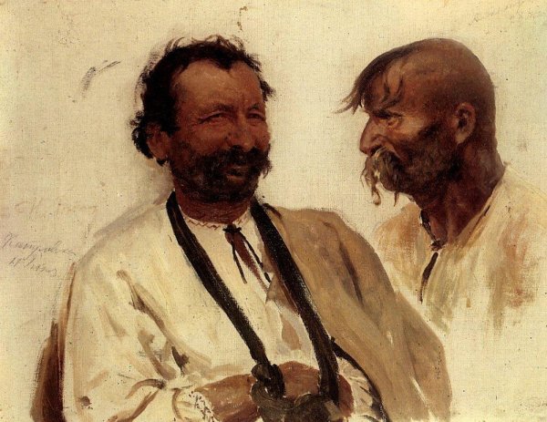 Two Ukrainian peasants