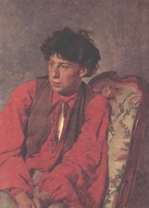 Portrait of V. E. Repin, the Artist's brother