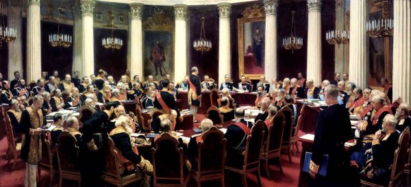 Formal Session of the State Council on May 7, 1901, in honour of the 100th Anniversary of Its Founding